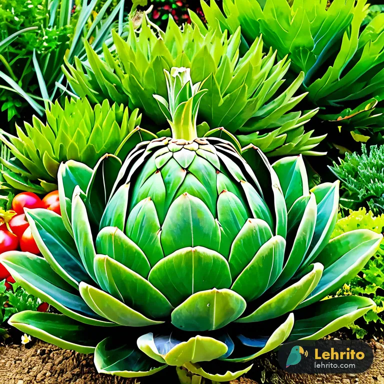 artichoke — A thistle-like plant cultivated for its edible flower head.