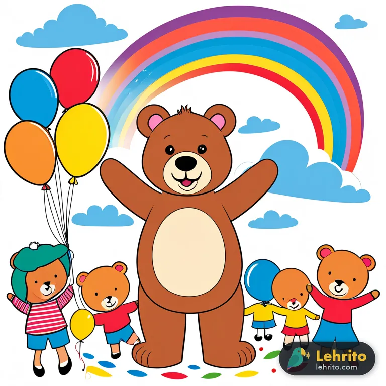bear — A large, heavy mammal with thick fur