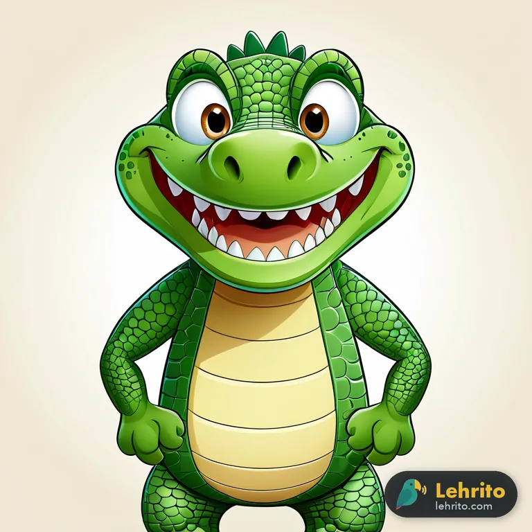 crocodile — A large predatory semiaquatic reptile with a long snout and powerful jaws, native to tropical regions.