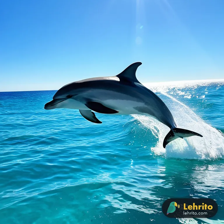 dolphin — A small gregarious toothed whale that typically has a beaklike snout and a curved fin on the back.