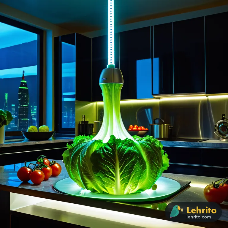 lettuce — A leafy green vegetable with crisp leaves, commonly used in salads.