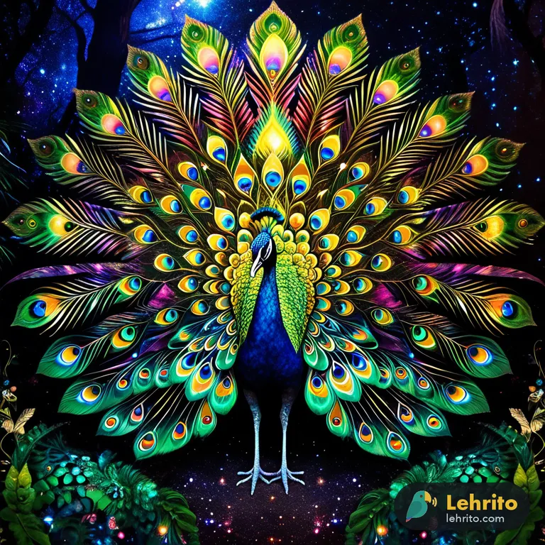 peacock — A large bird of the pheasant family, the male of which has a long train of iridescent tail feathers that can be fanned out.