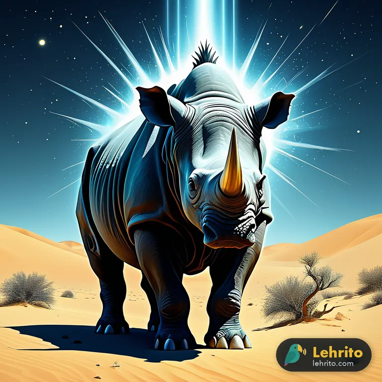 rhinoceros — A large, thick-skinned herbivorous mammal with one or two horns on its snout, native to Africa and southern Asia.